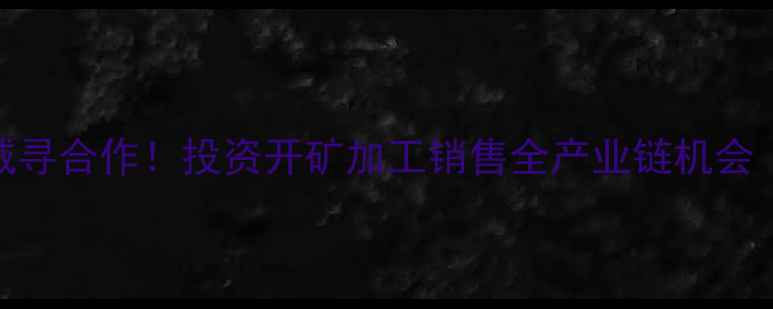 图片 临沭县优质石材加工厂转让诚寻合作！投资开矿加工销售全产业链机会（含设备清单及年收益数据）