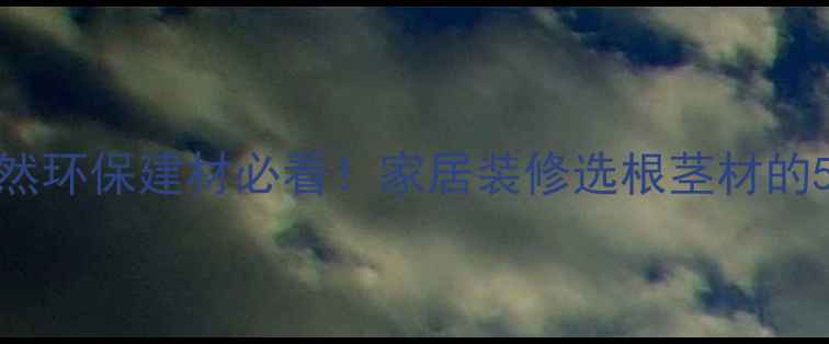 图片 俄罗斯进口桦木根茎材｜天然环保建材必看！家居装修选根茎材的5大隐藏优势+选购避坑指南1