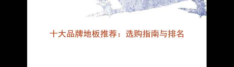 图片 十大品牌地板推荐：选购指南与排名