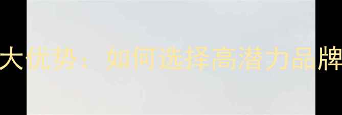 图片 板材品牌加盟十大优势：如何选择高潜力品牌开启财富之门？