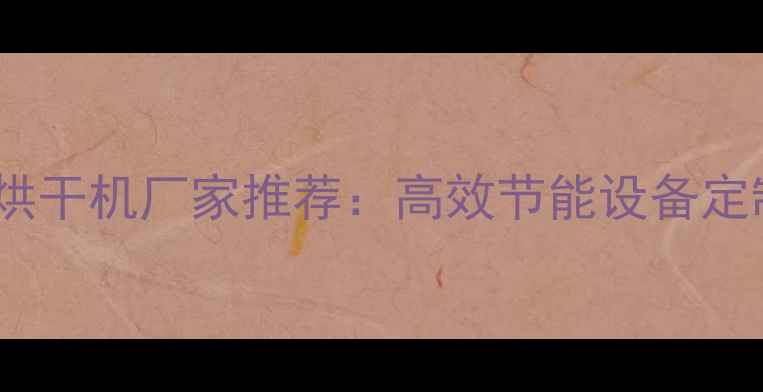 图片 梅州专业木板烘干机厂家推荐：高效节能设备定制与生产指南1