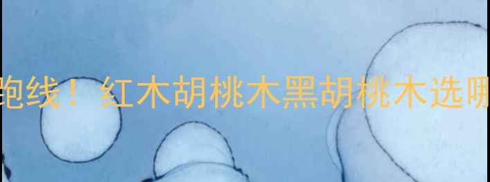 图片 🔥深色木材选对就赢在起跑线！红木胡桃木黑胡桃木选哪种最实惠？附避坑指南✨
